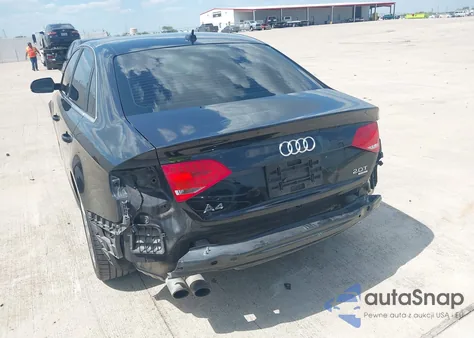 2012 Audi A4 2.0T Premium z USA, uszkodzony, nr VIN WAUKFAFL3CN011965